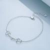 YFN Horse Snaffle Bit Sterling Silver Adjustable Bracelet for Horse Lover Gift for Women