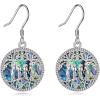 Silver-4 Sisters Earrings