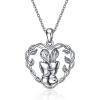 Sister Heart Necklace