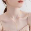 YFN Italian Horn Necklace for Women 18k Gold Plated Sterling Silver Horn Pendant Charm Necklace Jewelry Gifts for Men 18+2″(Gold-Italian Horn Necklace)