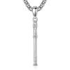 YFN Musical Instrument Necklace Sterling Silver Music Lover Pendant Jewelry Gifts for Women Men(Soprano Recorder)