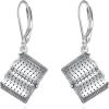 YFN Sport and Music Earrings Sterling Silver Sport Lover Music Lover Jewelry Gifts for Women Men(Book)