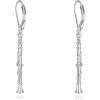 YFN Sport and Music Earrings Sterling Silver Sport Lover Music Lover Jewelry Gifts for Women Men(Clarinet)