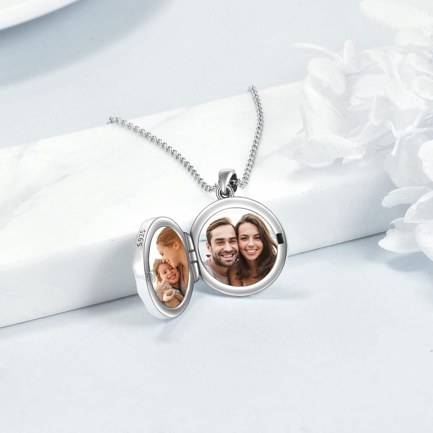 image:imageYFN Patron Saint Necklace Sterling Silver Amulet Medal Pendant Religious Protector Jewelry Gifts for Women Men02 St Christopher Locket
