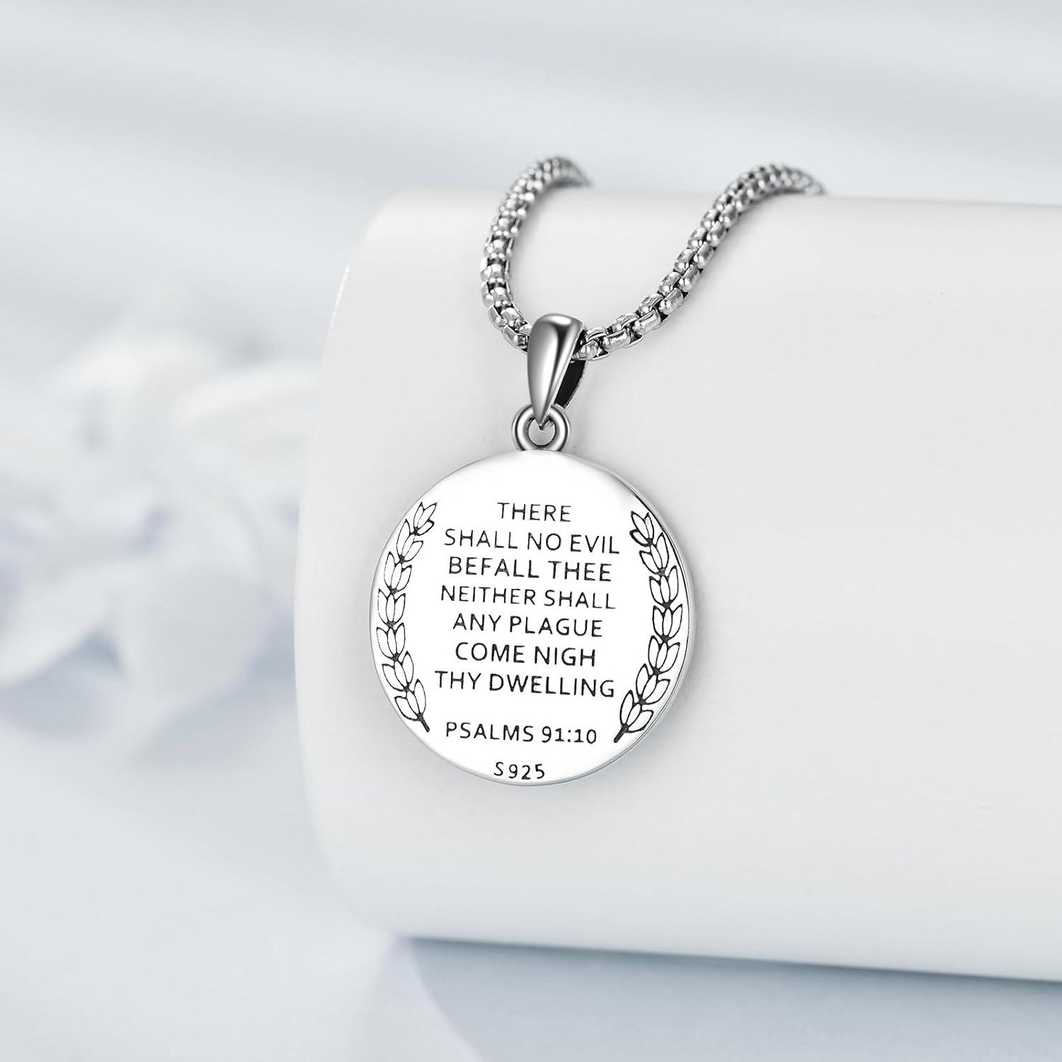 image:imageYFN Patron Saint Necklace Sterling Silver Amulet Medal Pendant Religious Protector Jewelry Gifts for Women Men12 St Gabriel