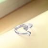 925 Sterling Silver Ring Keep Going Semicolon Ring Inspirational Gifts for Women