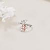 AXELUNA 925 Sterling Silver Sisters Ring Adjustable My Sister My Friend Jewelry Gifts for Women Heart Friendship Rings Sisters Gifts from Sister(2 Sisters)