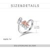 AXELUNA 925 Sterling Silver Sisters Ring Adjustable My Sister My Friend Jewelry Gifts for Women Heart Friendship Rings Sisters Gifts from Sister(2 Sisters)