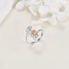 AXELUNA 925 Sterling Silver Sisters Ring Adjustable My Sister My Friend Jewelry Gifts for Women Heart Friendship Rings Sisters Gifts from Sister(2 Sisters)