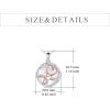 YFN 925 Sterling Silver Caduceus Angel Nursing Themed Pendant Necklace 18″(Stethoscope Necklace)