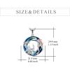 YFN Axolotl Necklace 925 Sterling Silver Mexican Axolotl Necklaces for Women Animal Pendant Funny Axolotls Embraces Jewelry Gift