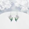 YFN Birth Month Flower Drop Dangle Earrings S925 Sterling Silver Birthday Jewelry Gifts for Women(Drop-Daffodil March Earrings)