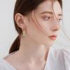 YFN Birth Month Flower Drop Dangle Earrings S925 Sterling Silver Birthday Jewelry Gifts for Women(Drop-Dec.Narcissus Earrings)