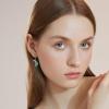 YFN Birth Month Flower Drop Dangle Earrings S925 Sterling Silver Birthday Jewelry Gifts for Women(May-Lily Of The Valley)