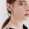 YFN Dog Stud Earrings Sterling Silver Dog Breed Earrings Jewelry Puppy Gifts for Women(Schnauzer)