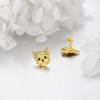 YFN Dog Stud Earrings Sterling Silver Dog Breed Earrings Jewelry Puppy Gifts for Women(Yorkie)