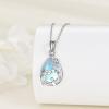 YFN Mom Necklace for Women Sterling Silver mother necklace Mothers Day Birthday Jewelry Gifts for Mother Grandma 18″(Family Necklace)