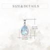 YFN Mom Necklace for Women Sterling Silver mother necklace Mothers Day Birthday Jewelry Gifts for Mother Grandma 18″(Family Necklace)