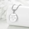 YFN Patron Saint Necklace Sterling Silver Amulet Medal Pendant Religious Protector Jewelry Gifts for Women Men(10. St Raphael)