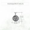 YFN Patron Saint Necklace Sterling Silver Amulet Medal Pendant Religious Protector Jewelry Gifts for Women Men(14. St Sebastian)