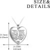 YFN Sterling Silver Always Remember You are Braver Than You Believe Jewelry Pendant Necklace Inspirational Gifts(April)