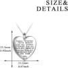 YFN Sterling Silver Always Remember You are Braver Than You Believe Jewelry Pendant Necklace Inspirational Gifts(June)