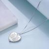 YFN Sterling Silver Always Remember You are Braver Than You Believe Jewelry Pendant Necklace Inspirational Gifts(June)