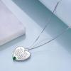 YFN Sterling Silver Always Remember You are Braver Than You Believe Jewelry Pendant Necklace Inspirational Gifts(May)