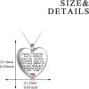 YFN Sterling Silver Always Remember You are Braver Than You Believe Jewelry Pendant Necklace Inspirational Gifts(October)