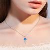YFN Sterling Silver Jellyfish/Octopus/Whale Tail Pendant Necklace Ocean Animal Jewelry Gift for Women(Jellyfish)