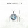 YFN Tree of Life Necklace Sterling Silver Celtic Knot Tree Pendant Jewelry Gifts for Women Men(Cross)