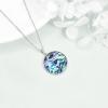 YFN Tree of Life Necklace Sterling Silver Celtic Knot Tree Pendant Jewelry Gifts for Women Men(Evil Eye)