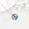 YFN Tree of Life Necklace Sterling Silver Celtic Knot Tree Pendant Jewelry Gifts for Women Men(Pentagram)