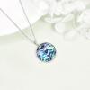 YFN Tree of Life Necklace Sterling Silver Celtic Knot Tree Pendant Jewelry Gifts for Women Men(Witches Knot)