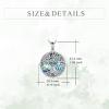 YFN Tree of Life Necklace Sterling Silver Celtic Knot Tree Pendant Jewelry Gifts for Women Men(Witches Knot)