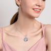 YFN Tree of Life Necklace Sterling Silver Celtic Knot Tree Pendant Jewelry Gifts for Women Men(Witches Knot Crystal)