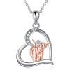 Silver-Highland Cows Jewelry