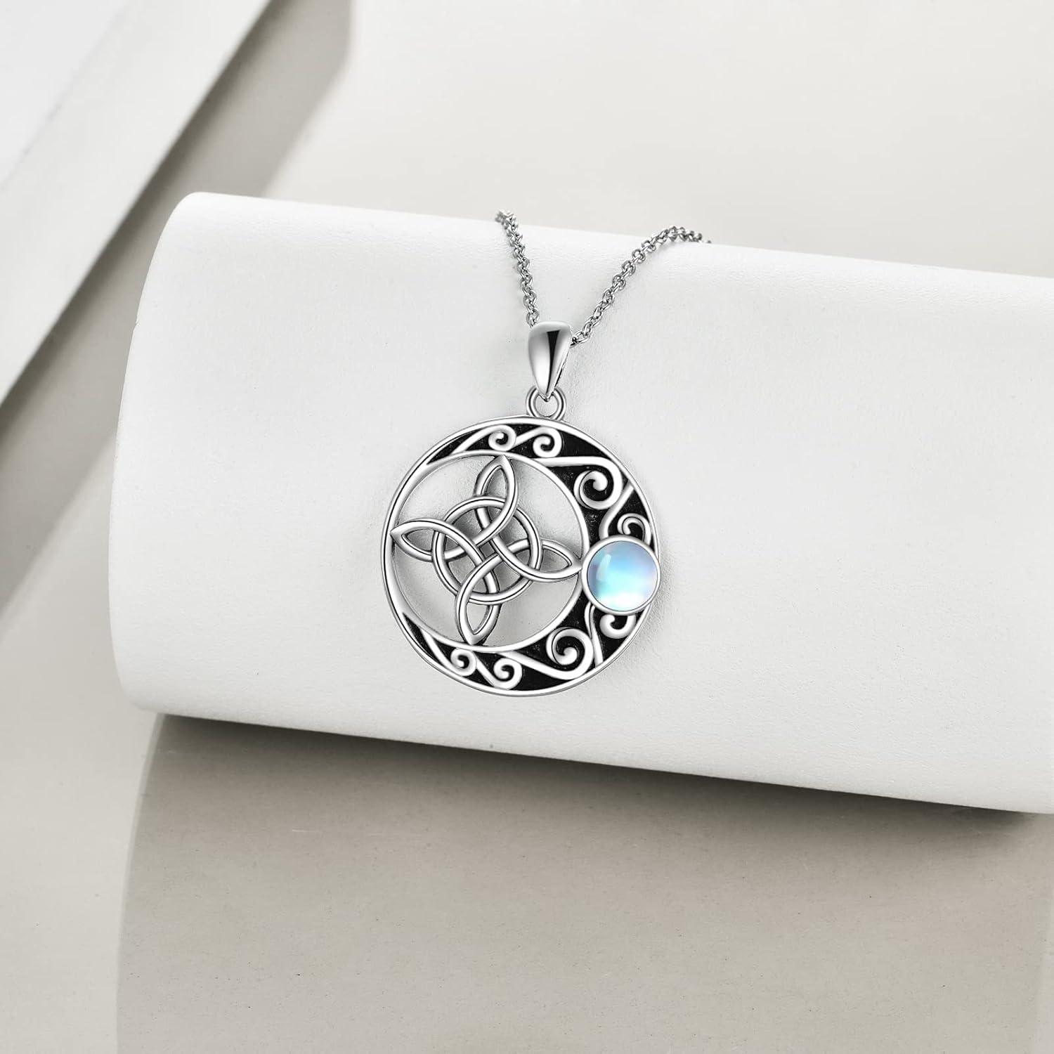 image:imageYFN Sterling Silver Irish Celtic Knot Triquetra Trinity Vintage Viking Jewelry for Women MenCross