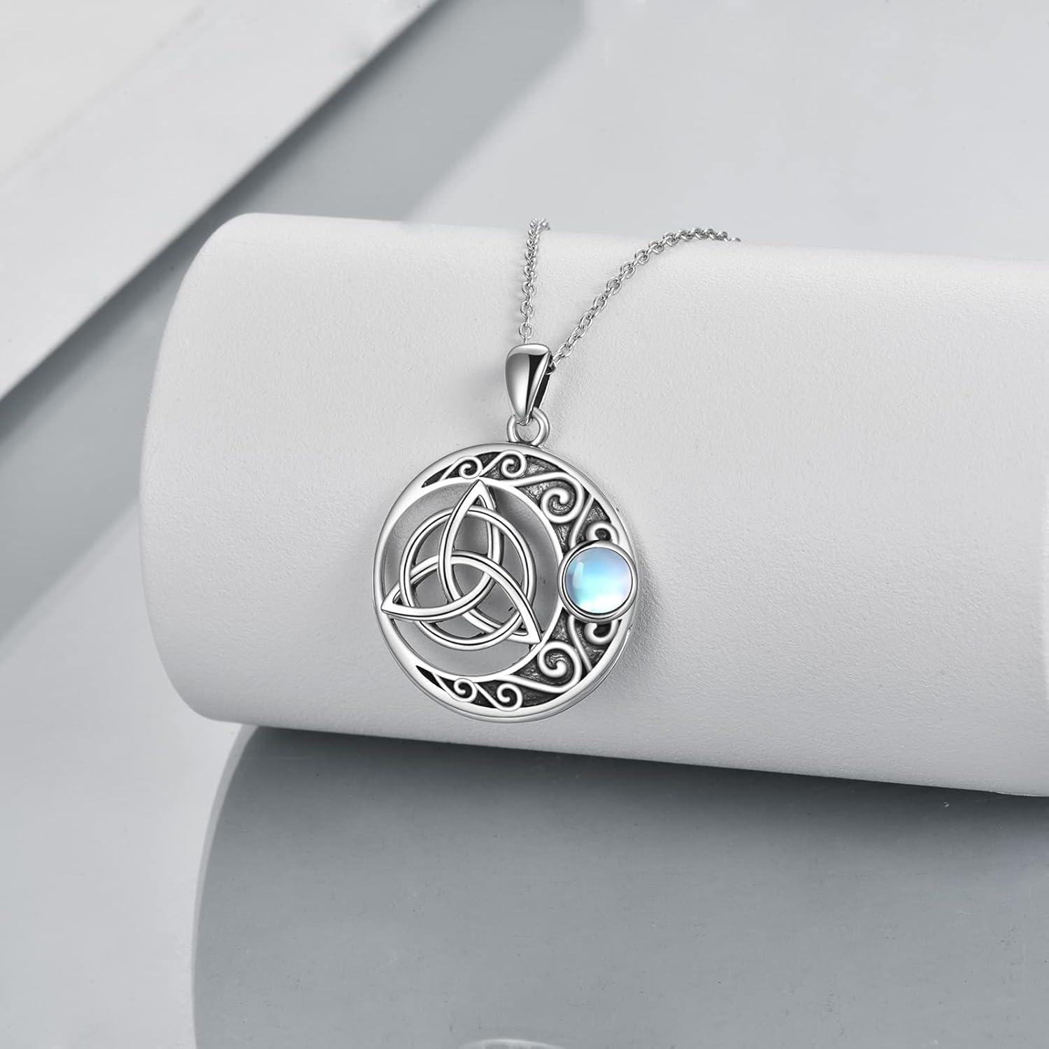 image:imageYFN Sterling Silver Irish Celtic Knot Triquetra Trinity Vintage Viking Jewelry for Women MenTrinity