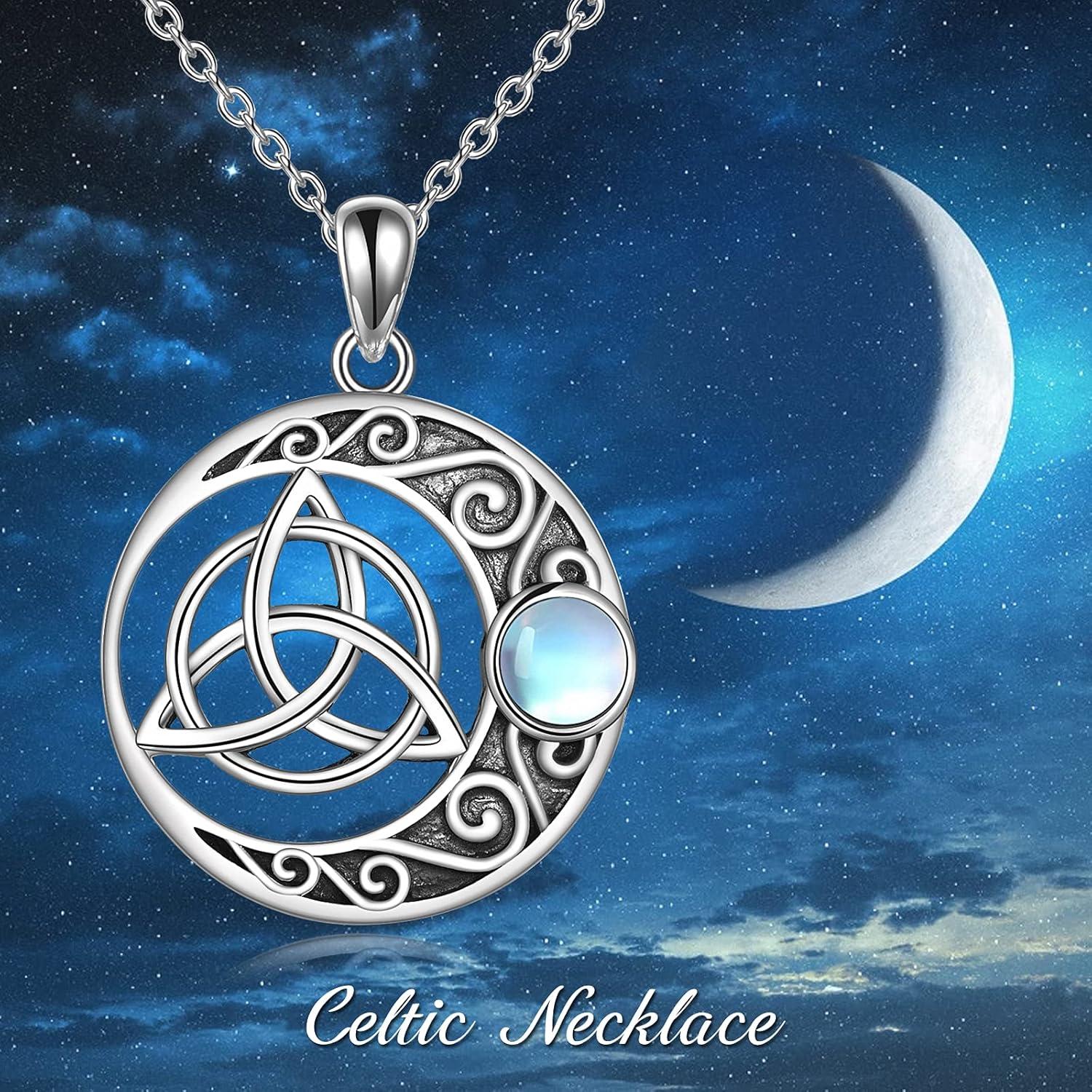 image:imageYFN Sterling Silver Irish Celtic Knot Triquetra Trinity Vintage Viking Jewelry for Women MenTrinity