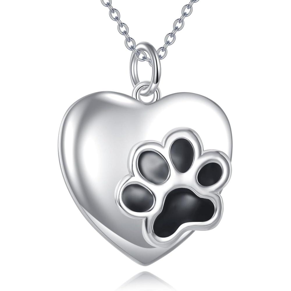 image:imageYFN Veterinarian Gifts 925 Sterling Silver Paw Print Y Necklace for Women Veterinary Student Graduation Jewelry for Christmas Valentines Day Mothers Day Birthday Gift Box IncludedA06 Paw Prints