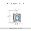 Photo Locket Necklace 925 Sterling Silver Book Necklace that Holds Pictures Birthday Gifts for Women Mom(Book with Moonstone)