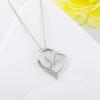 YFN 925 Sterling Silver Mom Horse Elephant Sloth Heart Pendant Necklace Christmas Day Jewelry Gift for Women(Mom Necklace 20″ Chain)