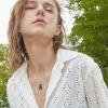 YFN Animal Necklace Sterling Silver Cute Animal Pendant Jewelry Gifts for Women(Butterfly Black)
