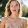 YFN Animal Necklace Sterling Silver Cute Animal Pendant Jewelry Gifts for Women(Cat)