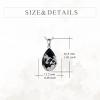 YFN Animal Necklace Sterling Silver Cute Animal Pendant Jewelry Gifts for Women(Hummingbird)