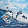 YFN Dolphin Necklace 925 Sterling Silver Mothers Day Gifts for Women(A-Dolphin Necklace)