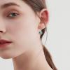 YFN Egyptian Earrings Sterling Silver Egypt God Dangle Drop Earrings Abalone Shell Egypt Jewelry Gifts for Women Girls(Nefertiti)