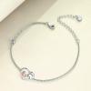 YFN Horse Jewelry Gift 925 Sterling Silver Horse Adjustable Bracelet for Women(Horse Bracelet silver)