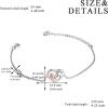 YFN Horse Jewelry Gift 925 Sterling Silver Horse Adjustable Bracelet for Women(Horse Bracelet silver)